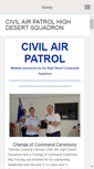 Mobile Screenshot of caphighdesert.org